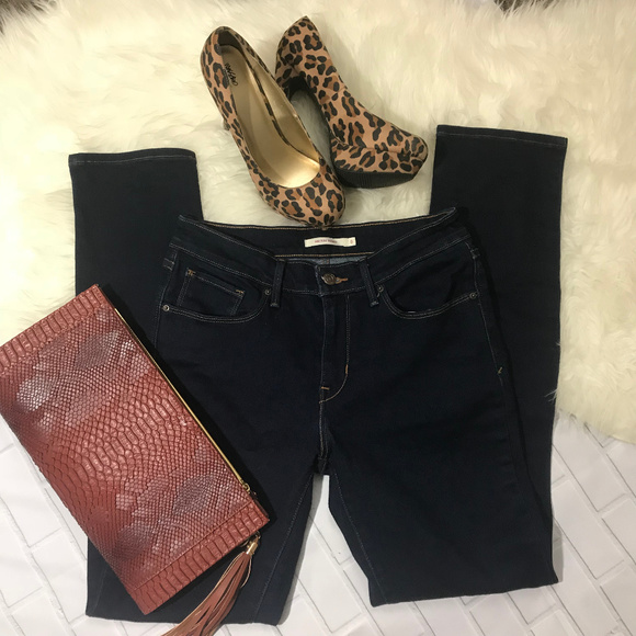 Levi's Denim - Levis Womens Mid Rise Skinny Jeans Sz 8 (Z02)